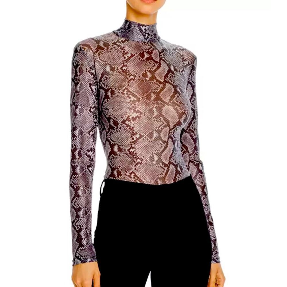 Tiger Mist viper snakeskin bodysuit